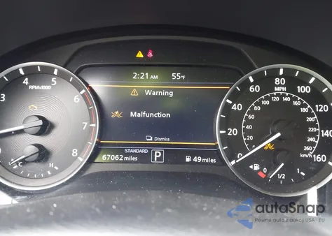 2019 Infiniti Qx50 Luxe из США, поврежденный, VIN 3PCAJ5M11KF137647